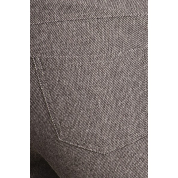 Women's Jeggings Pants Capri Stretchy Skinny Gray - Picture 5 of 7